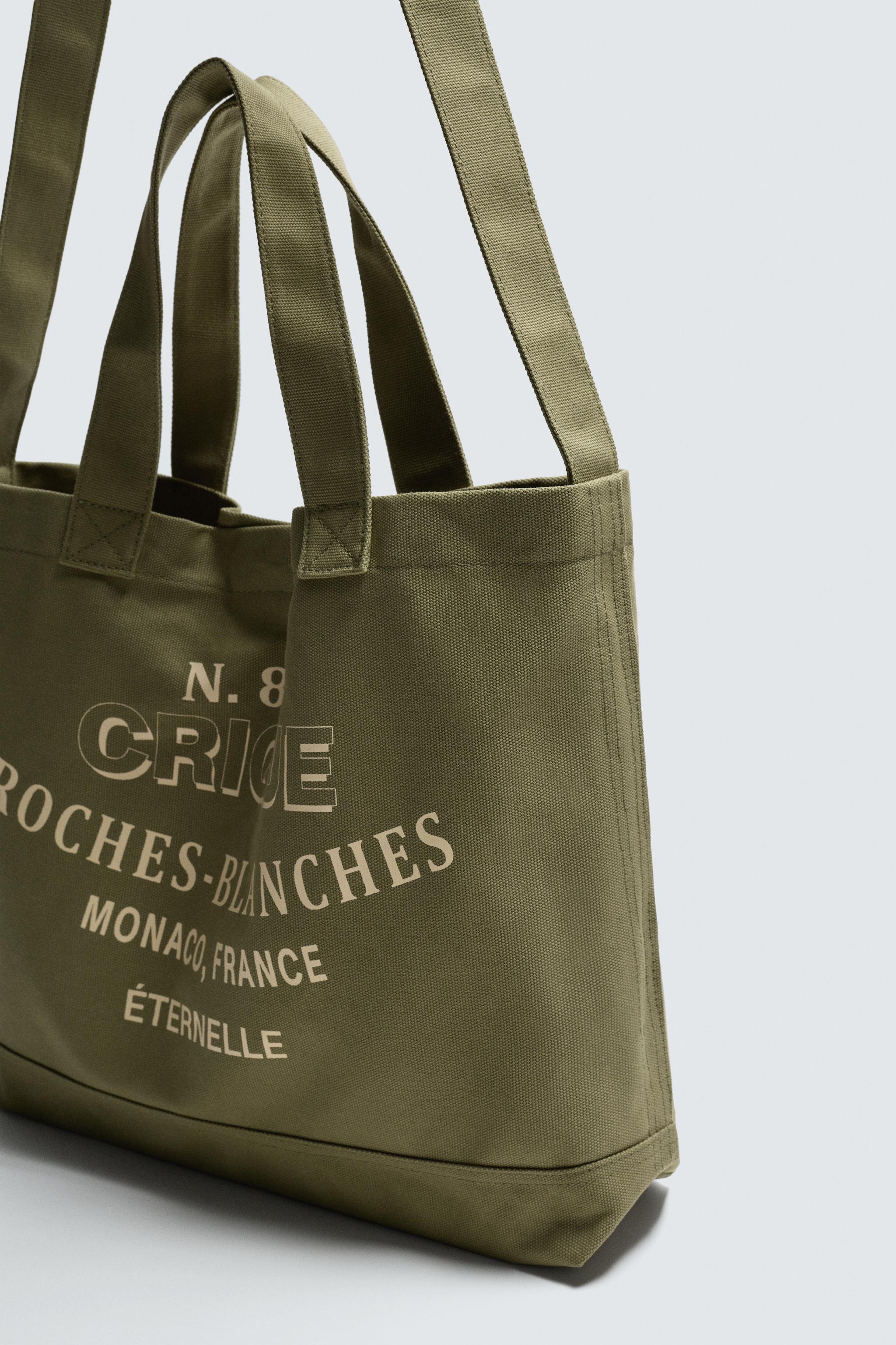 FABRIC SHOPPER BAG